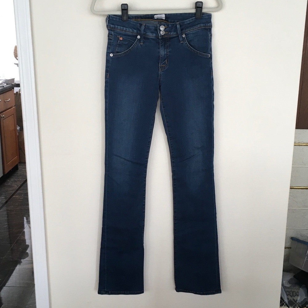 Hudson Dark Blue Women's Straight-Leg Jeans